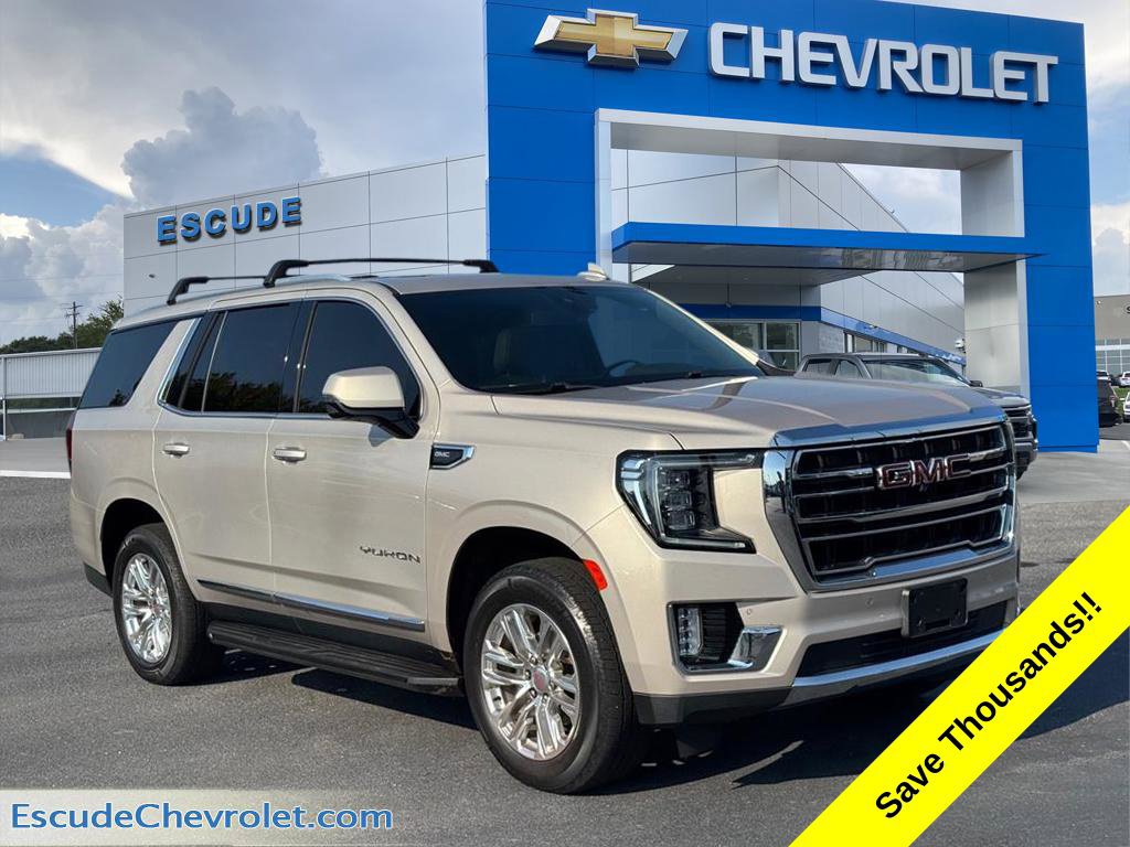 Used 2021 GMC Yukon SLT w/ SLT Luxury Plus Package AWD/4WD image 1
