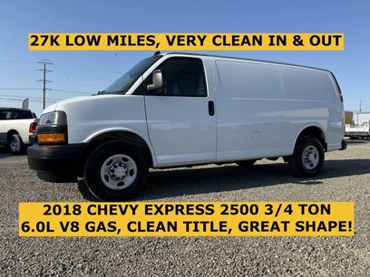 Used 2018 Chevrolet Express 2500 w/ Driver Convenience Package
