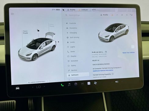 Used 2020 Tesla Model 3 Long Range AWD/4WD image 47