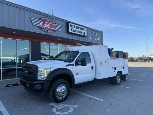 Used 2012 Ford F550 4x4 Regular Cab Super Duty w/ Payload Upgrade Pkg image 2