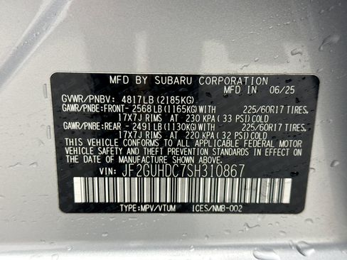 Used 2025 Subaru Crosstrek 2.5i Premium AWD/4WD image 26