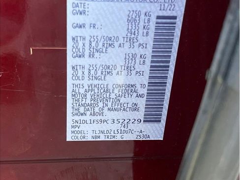 Used 2023 INFINITI QX60 Luxe w/ Cargo Package image 21