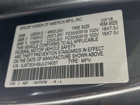 Used 2018 Acura RDX FWD w/ Technology Package image 27