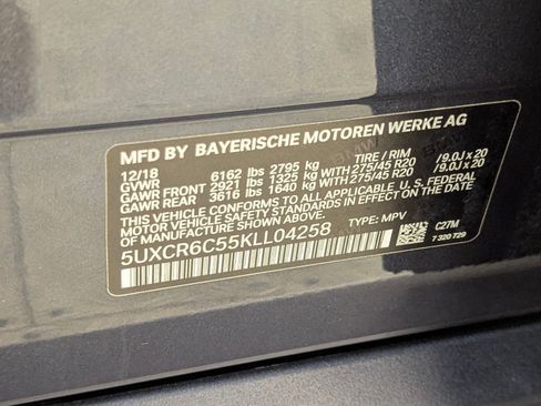 Used 2019 BMW X5 xDrive40i w/ Convenience Package image 18