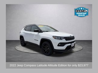 Used 2022 Jeep Compass Latitude w/ Sun and Sound Group AWD/4WD 360° Tour
