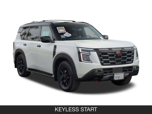Used 2026 Nissan Armada PRO-4X w/ Captain's Chari Seat Package AWD/4WD image 2