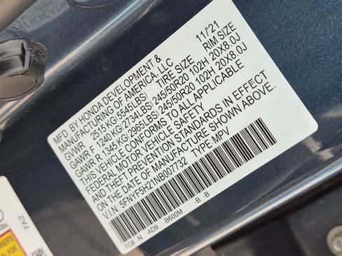 Used 2022 Honda Pilot Special Edition image 35