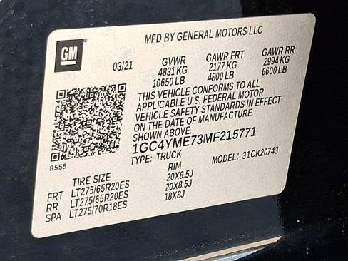 Used 2021 Chevrolet Silverado 2500 Custom w/ Custom Convenience Package image 26