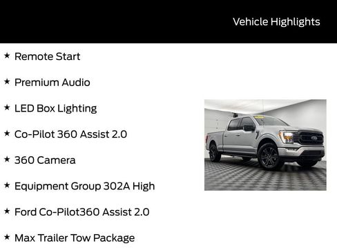 Certified 2021 Ford F150 XLT w/ Equipment Group 302A High image 6