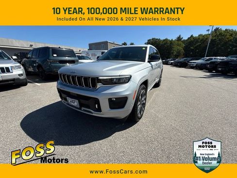 Certified 2021 Jeep Grand Cherokee L Overland w/ Luxury Tech Group IV AWD/4WD image 1