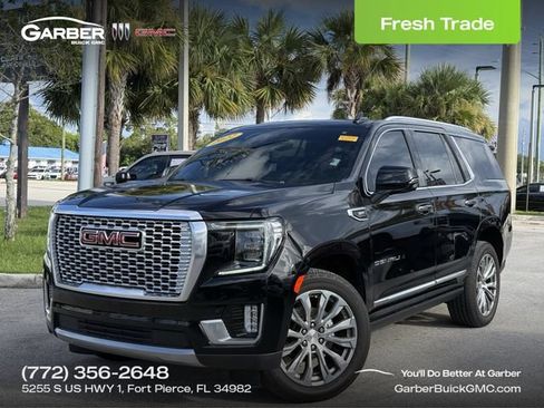 Used 2022 GMC Yukon Denali w/ Denali Premium Package RWD image 1