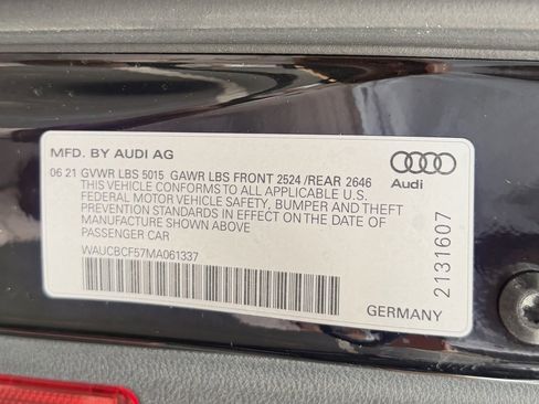 Used 2021 Audi A5 2.0T Premium Plus w/ Premium Plus image 55