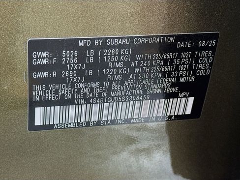 Certified 2025 Subaru Outback Wilderness image 42