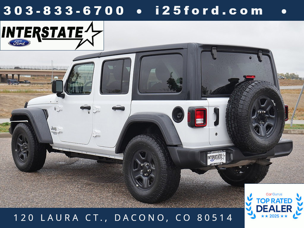 Used 2018 Jeep Wrangler Unlimited Sport AWD/4WD image 3