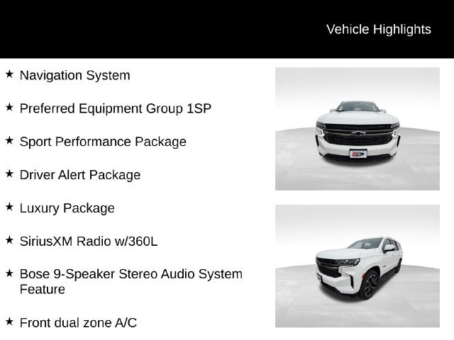 Used 2022 Chevrolet Tahoe RST w/ Sport Performance Package AWD/4WD image 13