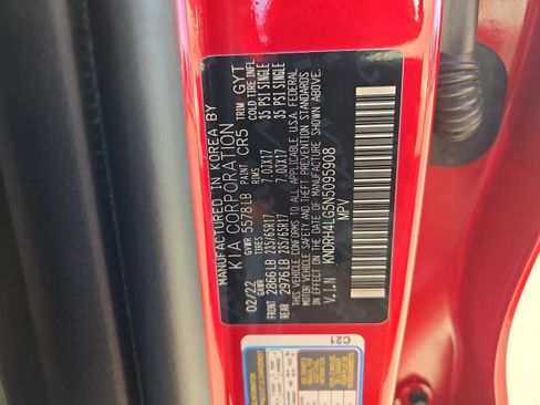 Certified 2022 Kia Sorento EX w/ Panoramic Sunroof Package image 37