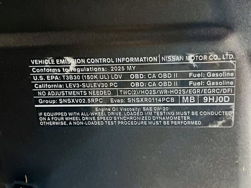 Used 2025 Nissan Altima 2.5 SV FWD image 20
