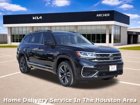 Used 2021 Volkswagen Atlas SE w/ Panoramic Sunroof Package FWD image 1