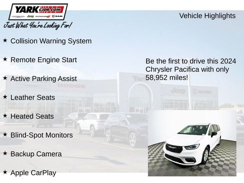 Certified 2024 Chrysler Pacifica Touring-L image 12
