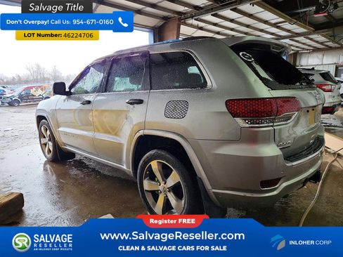 Used 2014 Jeep Grand Cherokee Overland w/ Advanced Technology Group image 3