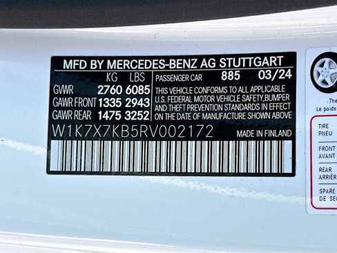 Used 2024 Mercedes-Benz AMG GT 63 S image 33