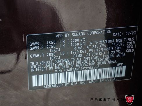 Used 2023 Subaru Outback Limited AWD/4WD image 27