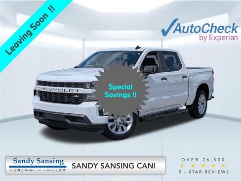 Used 2022 Chevrolet Silverado 1500 Custom RWD image 1