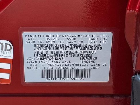 Used 2023 Nissan Kicks SR w/ SR Premium Package FWD image 9