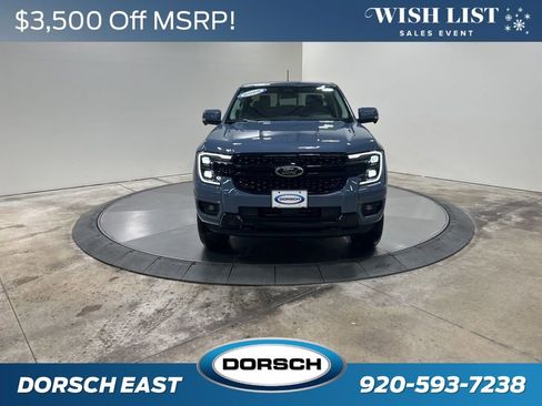 New 2025 Ford Ranger Lariat w/ Black Appearance Package image 2