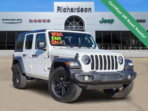 Certified 2021 Jeep Wrangler Unlimited Sport image 1