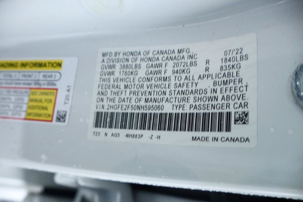 Used 2022 Honda Civic Sport image 40