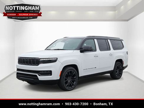 Used 2024 Jeep Grand Wagoneer L Series II w/ Quick Order Packagew 28T AWD/4WD image 3