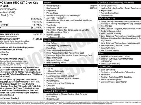 New 2026 GMC Sierra 1500 SLT w/ SLT Premium Package AWD/4WD image 5