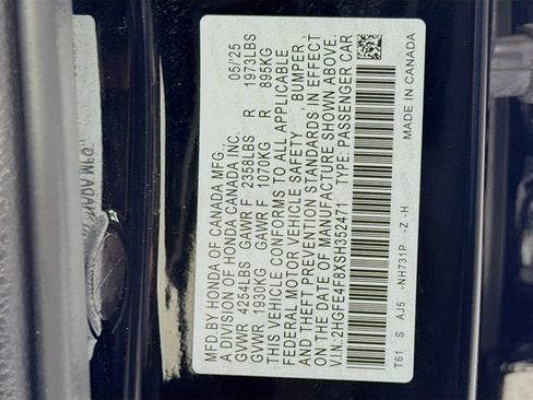 Used 2025 Honda Civic Sport Touring image 43