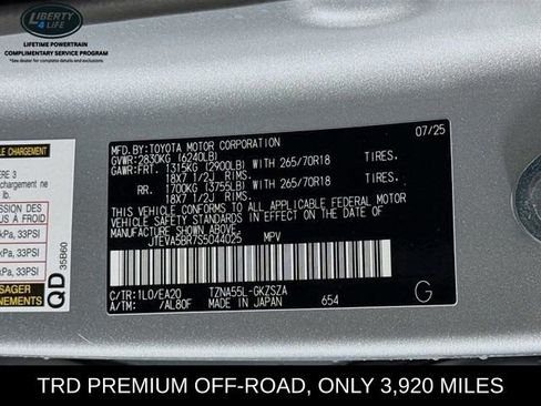 Used 2025 Toyota 4Runner TRD Off-Road Premium image 31