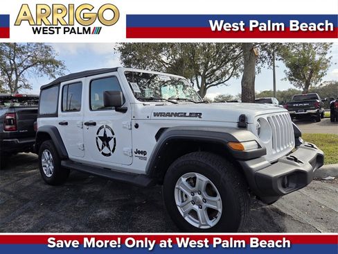 Used 2021 Jeep Wrangler Unlimited Sport image 1
