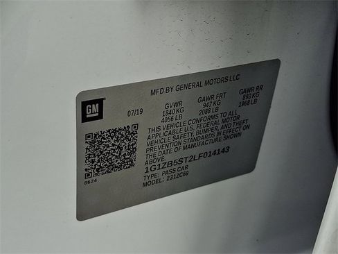 Used 2020 Chevrolet Malibu LS w/ LPO, Convenience Package 1 image 27