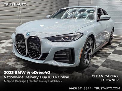 Used 2023 BMW i4 eDrive40 w/ M Sport Package