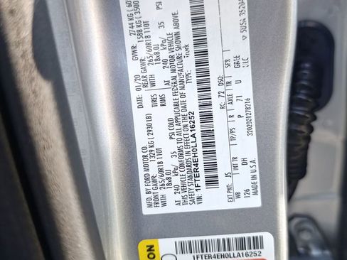 Used 2020 Ford Ranger Lariat w/ Technology Package image 29