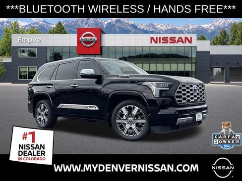 Used 2024 Toyota Sequoia Capstone AWD/4WD image 1