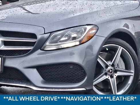 Used 2018 Mercedes-Benz C 300 4MATIC Sedan w/ AMG Line image 2