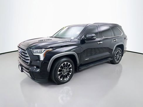 Used 2023 Toyota Sequoia Limited w/ Tow Technology Package AWD/4WD image 3