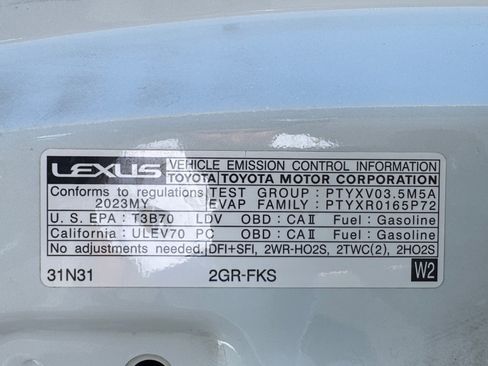 Used 2023 Lexus IS 350 F Sport w/ Accessory Package RWD image 23