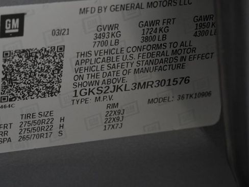Used 2021 GMC Yukon XL Denali w/ Denali Premium Package AWD/4WD image 47