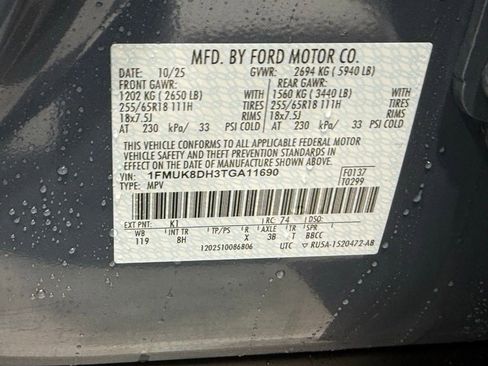 New 2026 Ford Explorer Active image 46