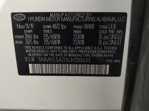 Used 2020 Hyundai Santa Fe Limited FWD image 33