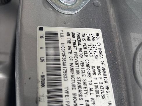 Used 2010 Honda Accord LX image 10
