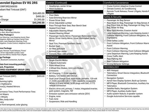 Used 2024 Chevrolet Equinox EV RS FWD image 4