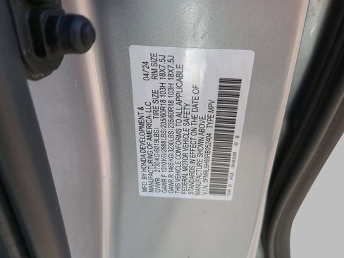 Certified 2024 Honda Odyssey EX-L image 23
