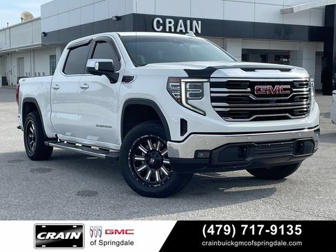 Used 2024 GMC Sierra 1500 SLT w/ SLT Premium Plus Package AWD/4WD image 1